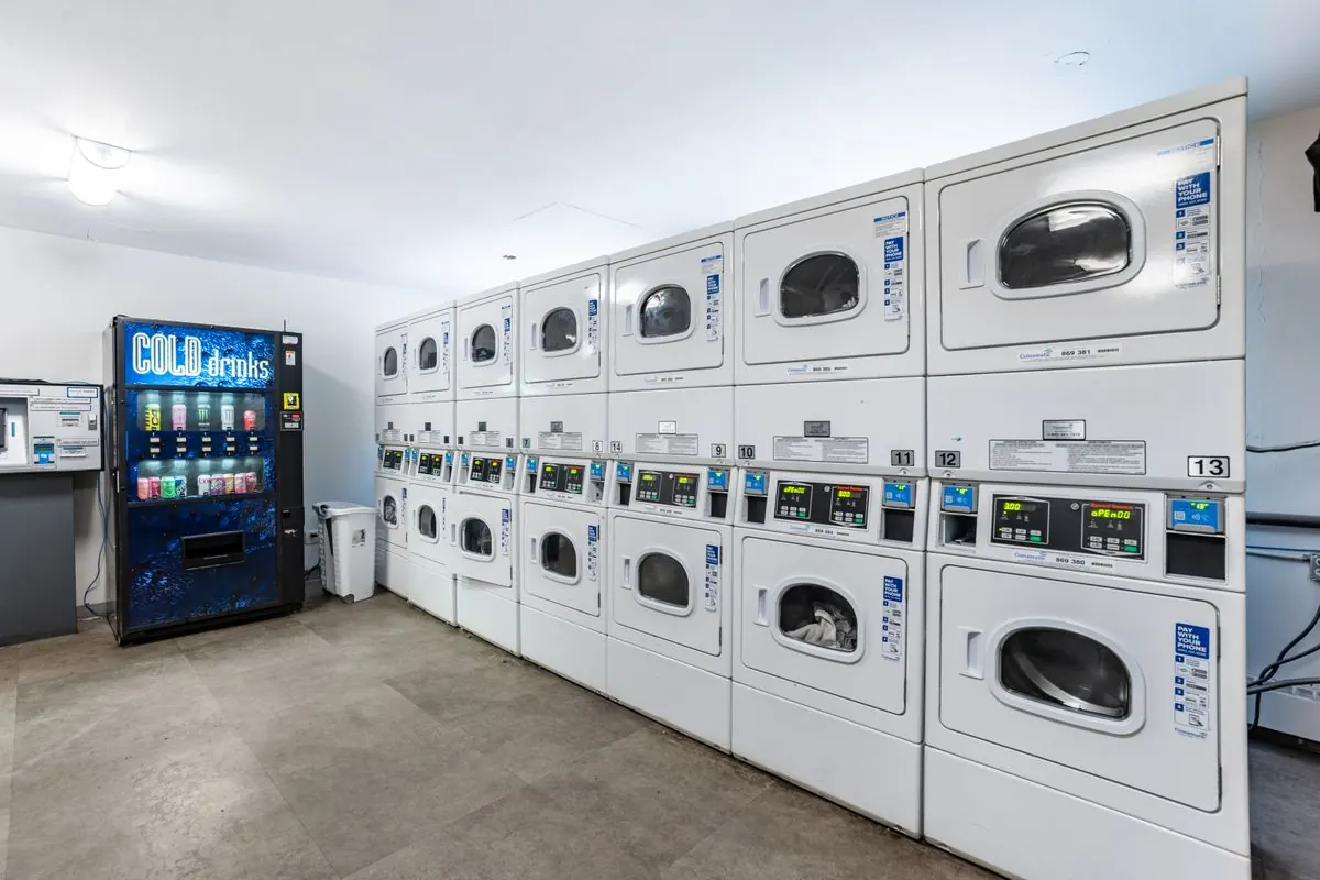 Two laundry rooms